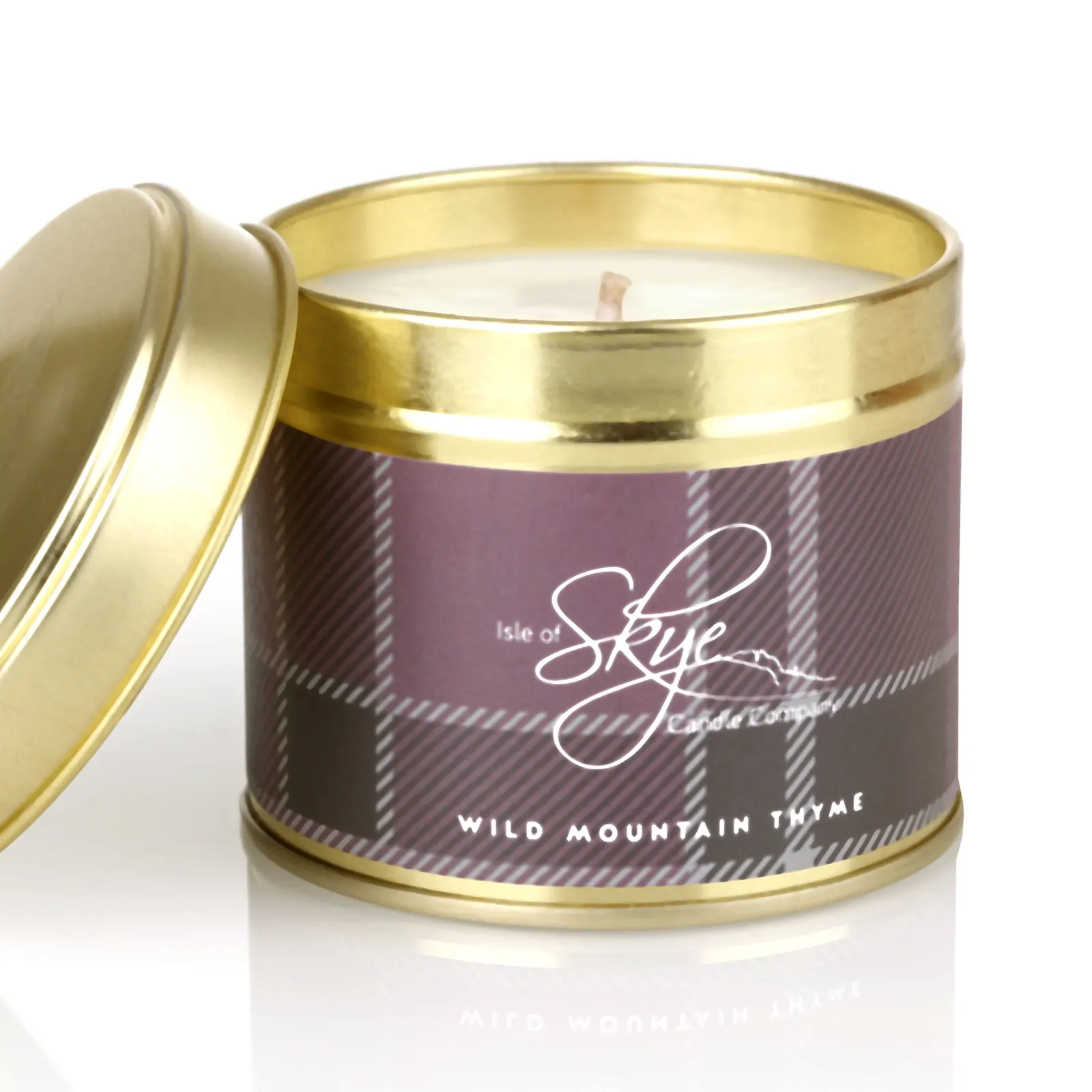 Isle of Skye Candles -  Wild Mountain Thyme Travel Tin