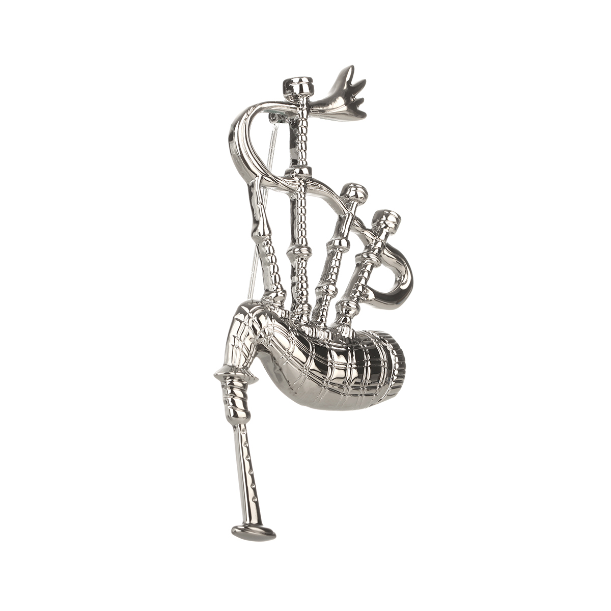 kilt-pin-anstecknadel-dudelsack-piper-004 Scottish Piper - Großer Dudelsack Kilt Pin Anstecknadel original aus Schottland