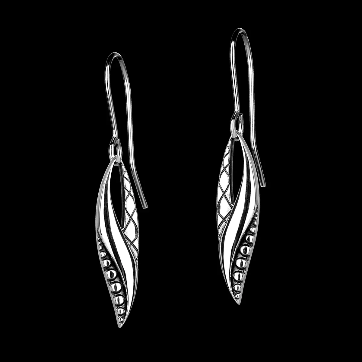 ohrhaenger-ohrstecker-ortak-orkney-schottland-silber-ran-003 Ran Ocean Ohrhänger - Handgefertigt auf den Orkney Inseln