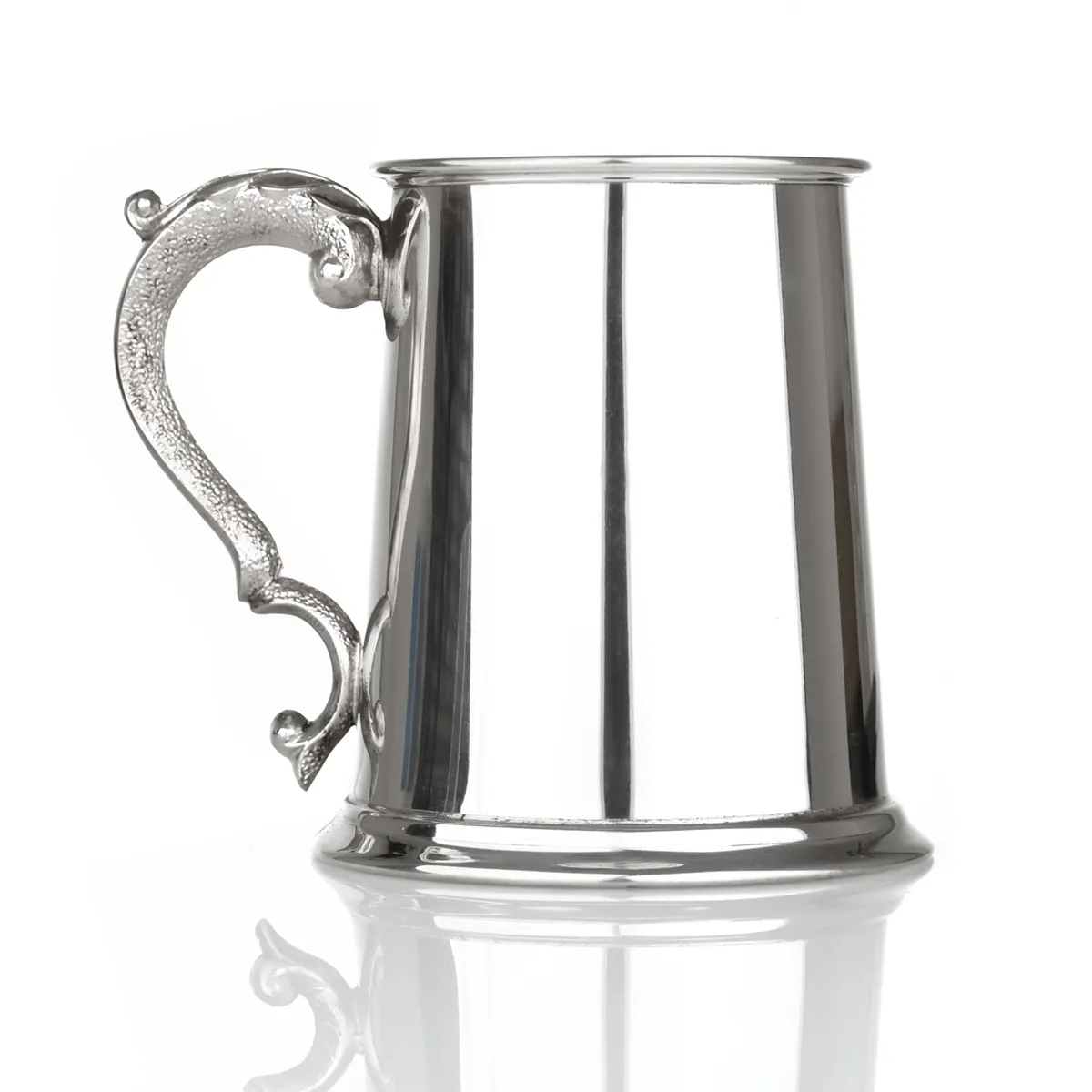 Tae A Thistle - Robert Burns Tankard - 1 Pint Zinn Bierkrug mit schottischem Distel Design