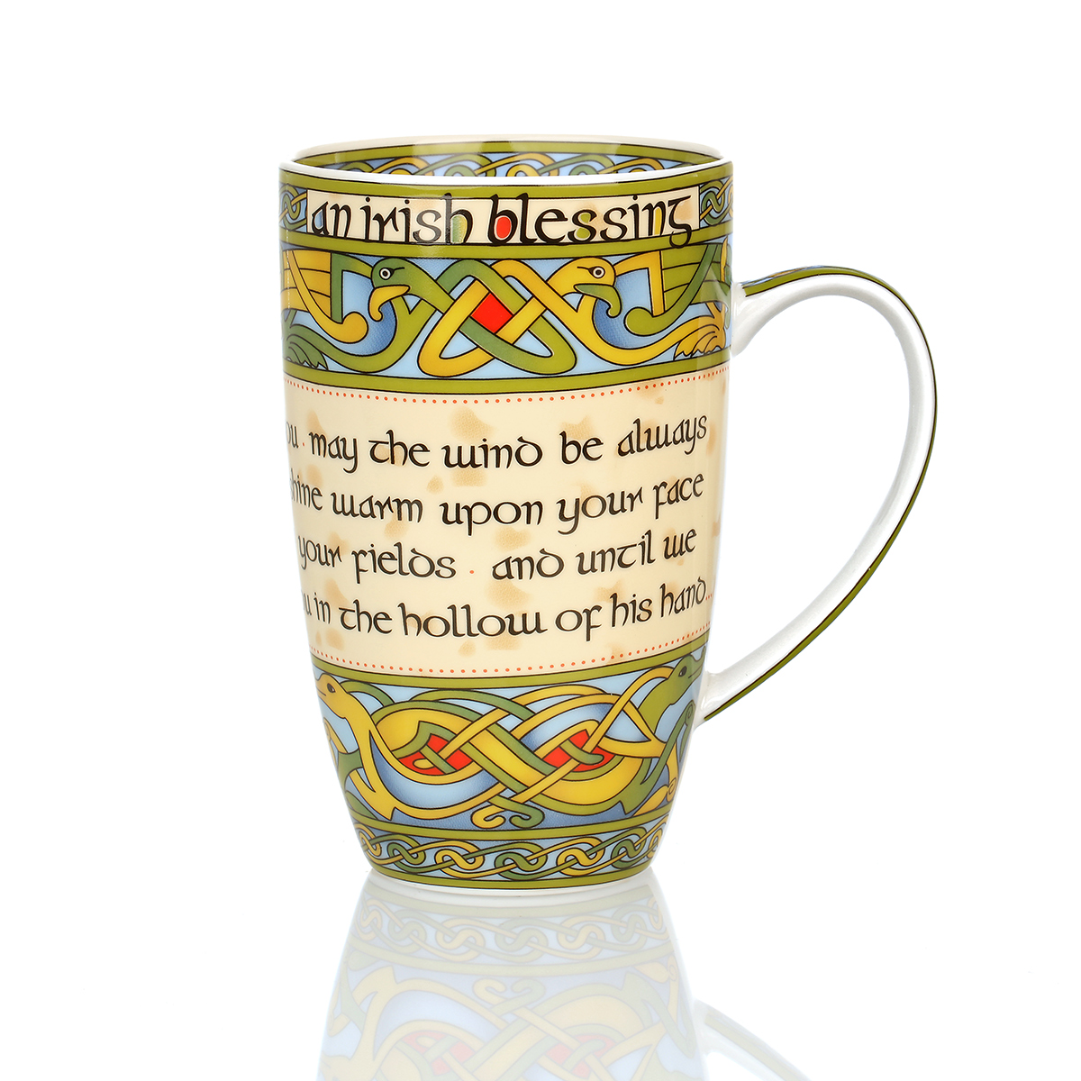 Irish Blessing Mug - Keltischer Kaffeebecher mit dem berühmten irischen Segen