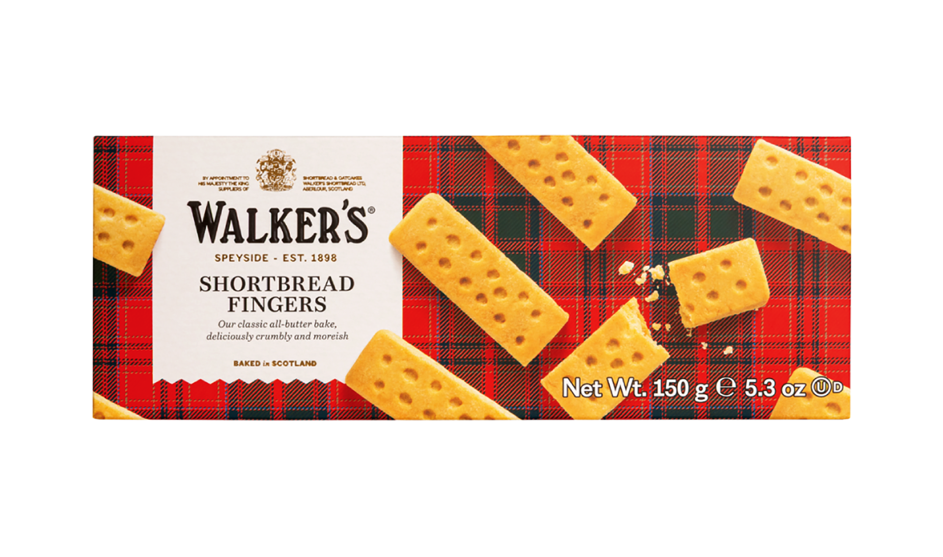 Walker’s Shortbread Fingers 150 g