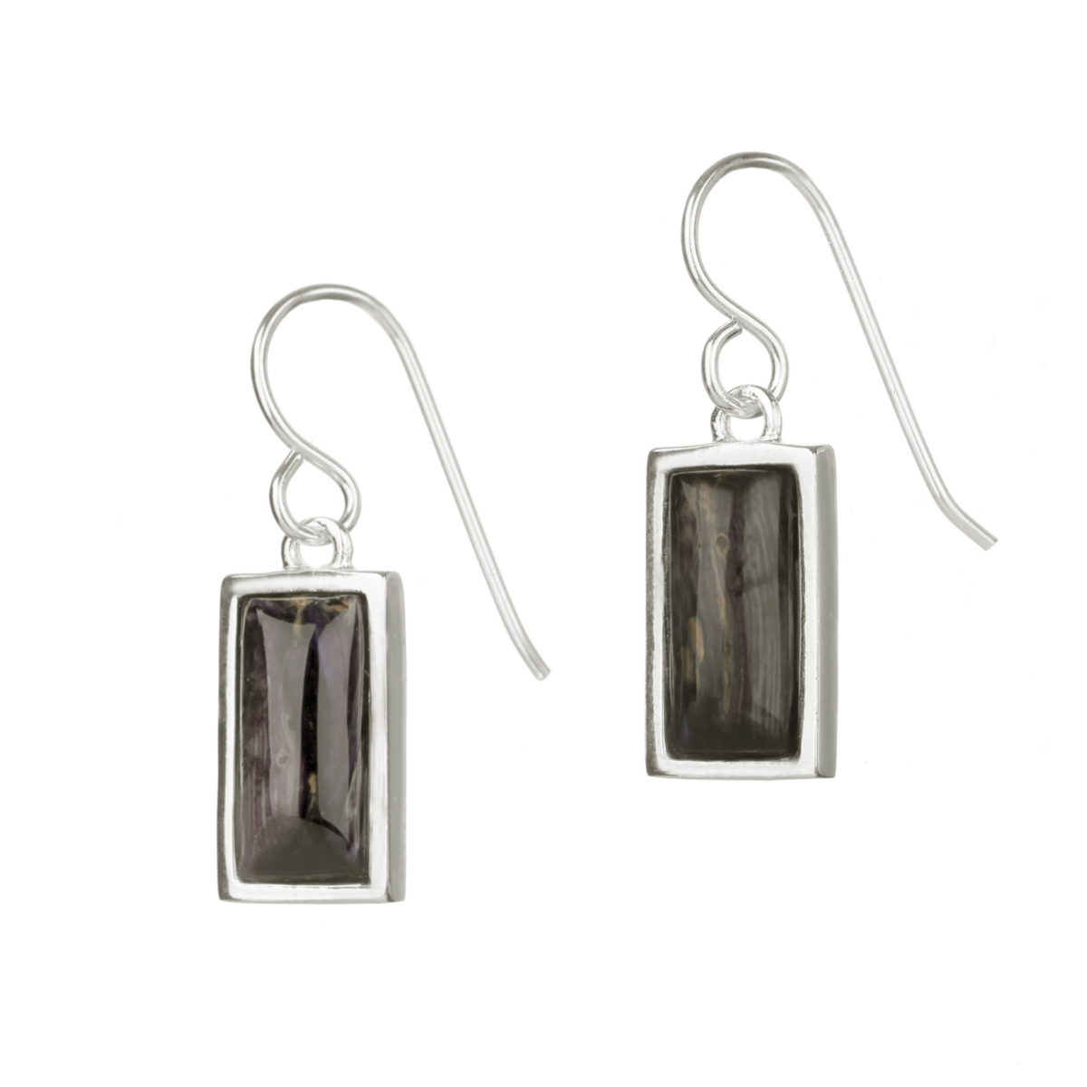 heathergem-ohrringe-schottland-highland-schmuck-002a Schottische Heathergem Ohrhänger aus Heide & Sterling Silber
