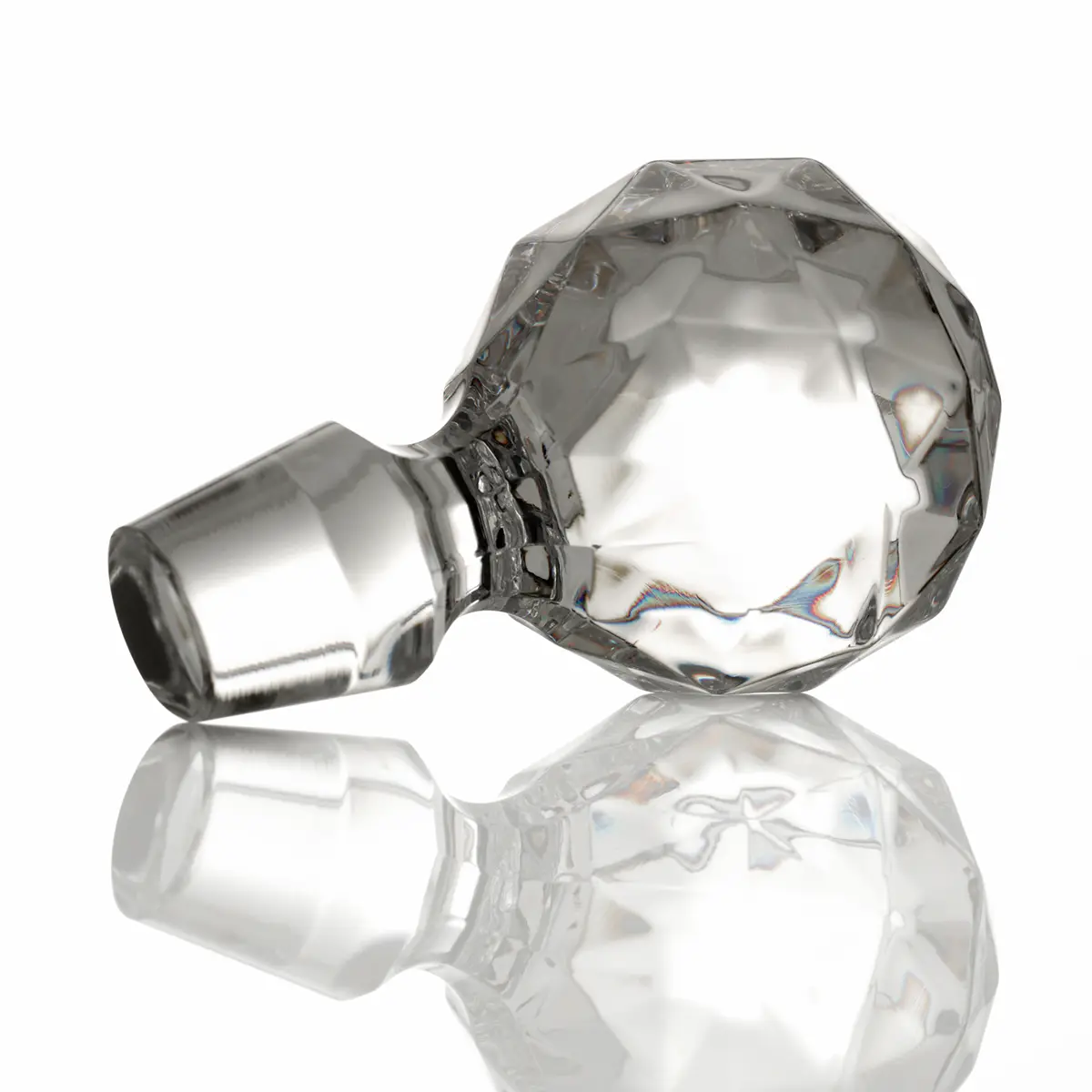 Classic Collection Kristall Whisky Set - Karaffe & 2 Gläser - Handgefertigt aus Kristallglas