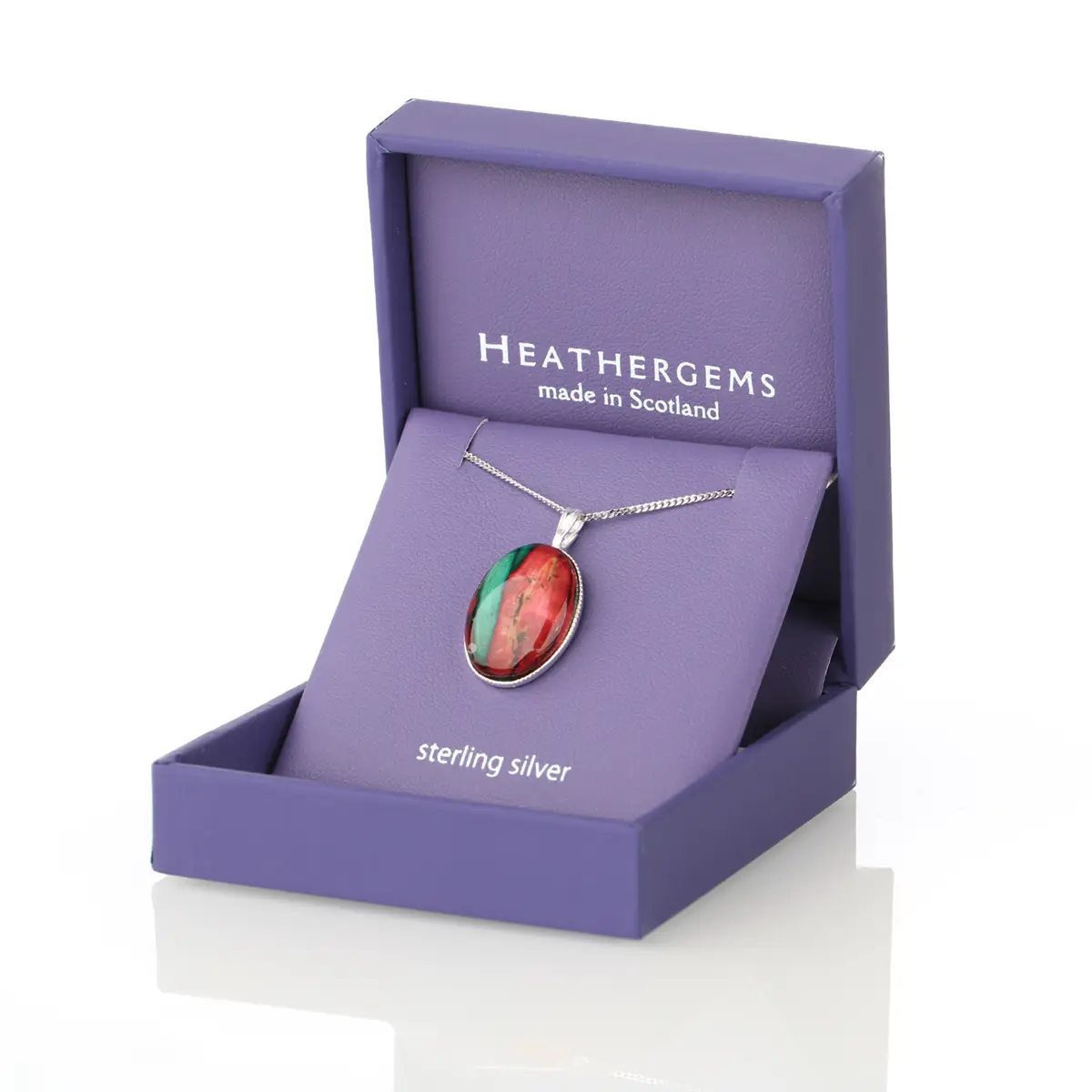 kette-anhaenger-schottischer-heathergem-schmuck-silber-005 Schottische Highland Heathergem Kette aus Sterling Silber & HeideSchottische Highland Heathergem Kette aus Sterling Silber & Heide