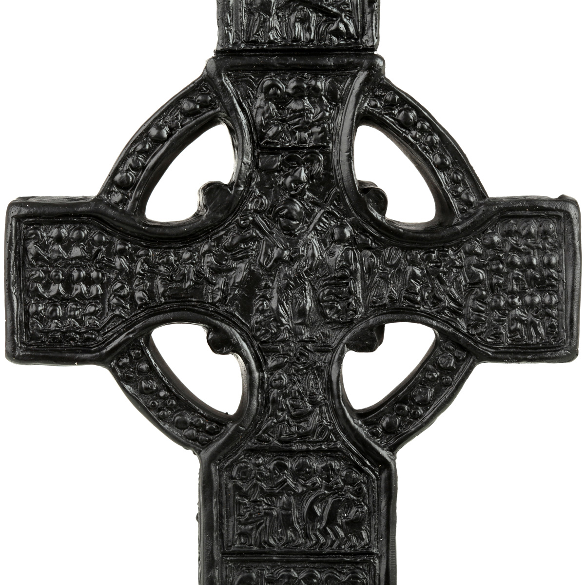 Muiredach’s High Cross of Monasterboice - keltisches Kreuz mit irischem Torf - Handgefertigt in Irland