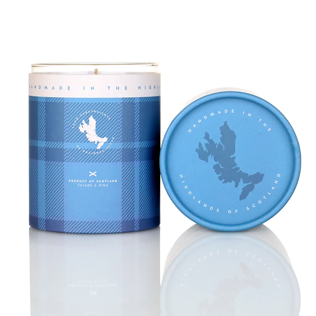 Isle of Skye Candles Duftkerze XL - Scottish Bluebell - Zarter Frühlingsduft aus Schottland 
