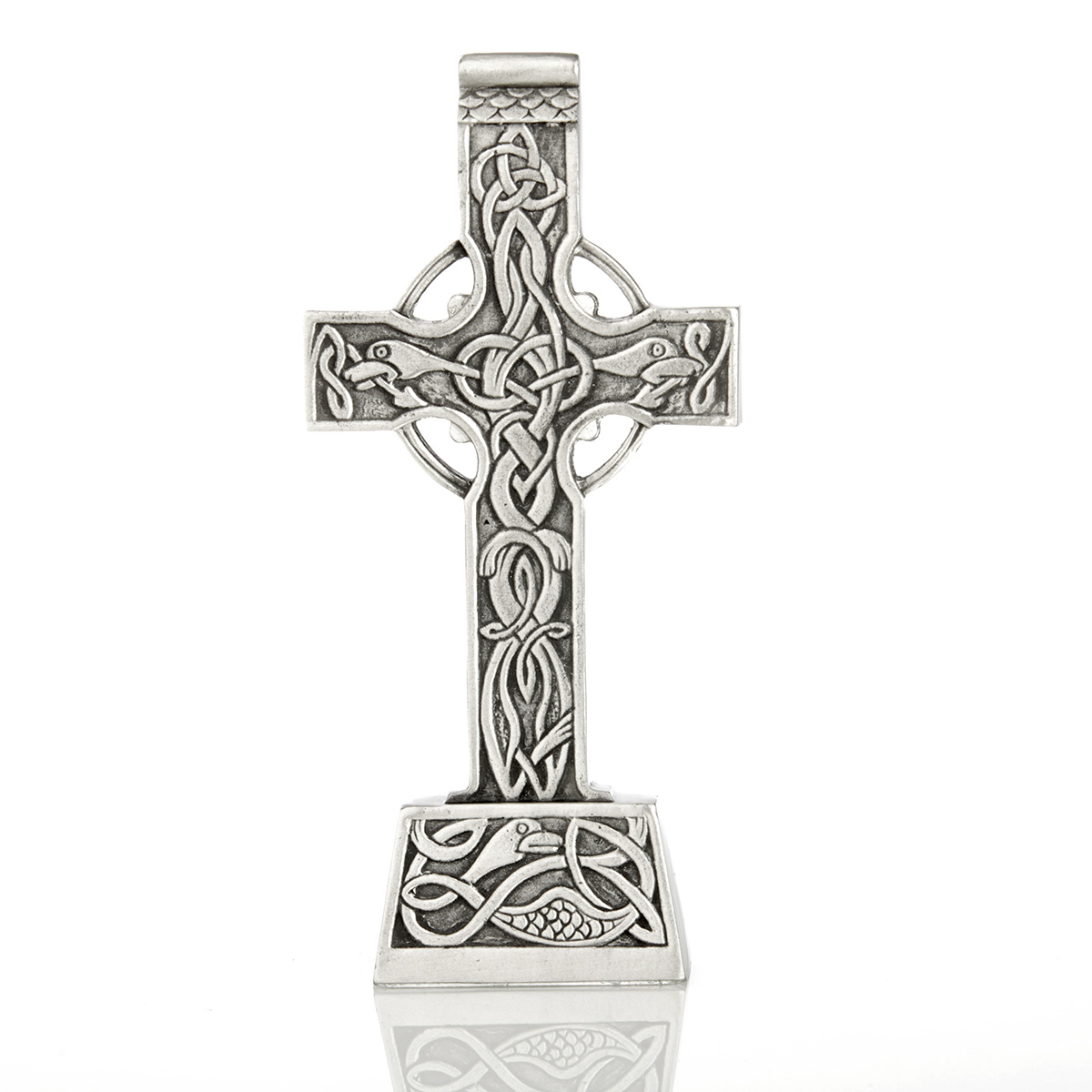 Great Celtic Cross - reich verziertes keltisches Kreuz - Handgefertigt in Irland