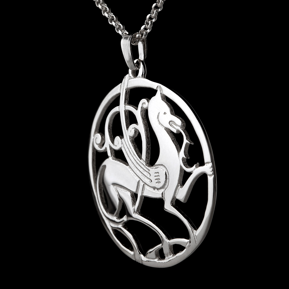 kette-anhaenger-wikinger-quendale-beast-silber-shetland-005 Quendale Beast Anhänger - Wikingerschmuck made in Shetland