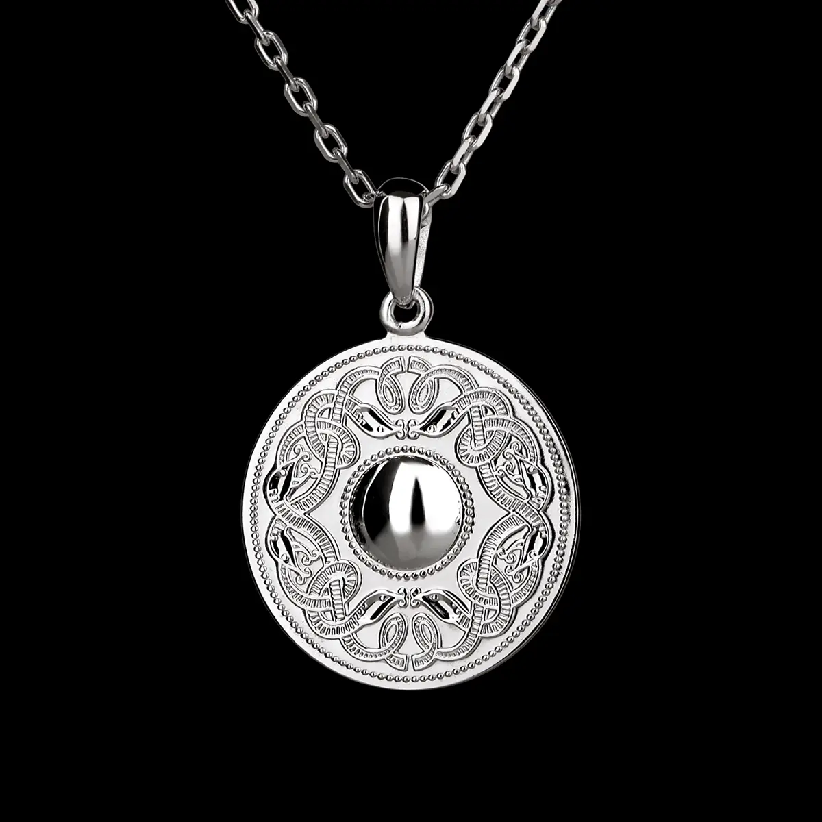 kette-anhaenger-keltisch-celtic-warrior-irland-silber-rund-003AQ54JmXgrWWaa Celtic Warrior Disc - handgefertigte Kette aus Irland mit keltischen Mustern