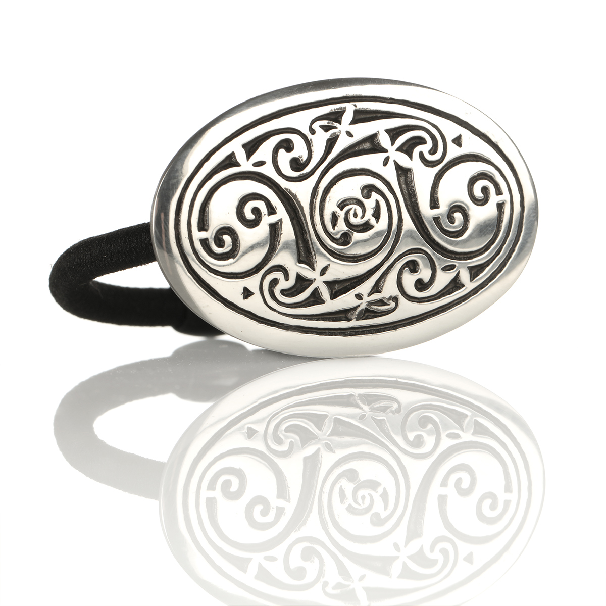 Celtic Spirals - Haargummi aus England - keltische Muster & Spiralen