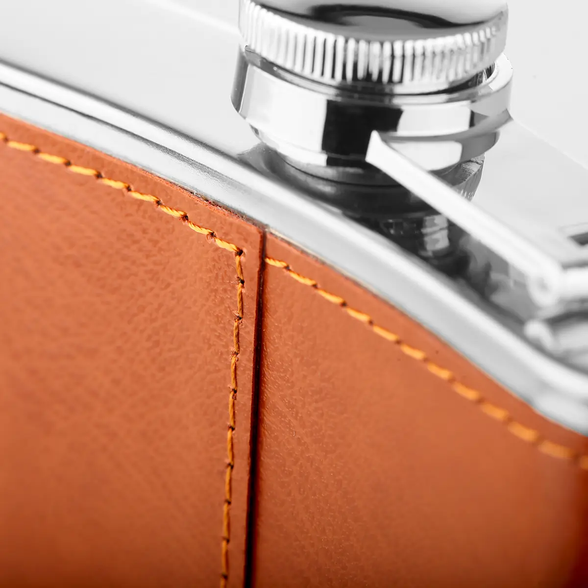 flachmann-hip-flask-leder-edelstahl-schottland-hirsch-stag-006 Leather Stag Hip Flask - Schottischer Hirsch Flachmann aus Edelstahl & Leder