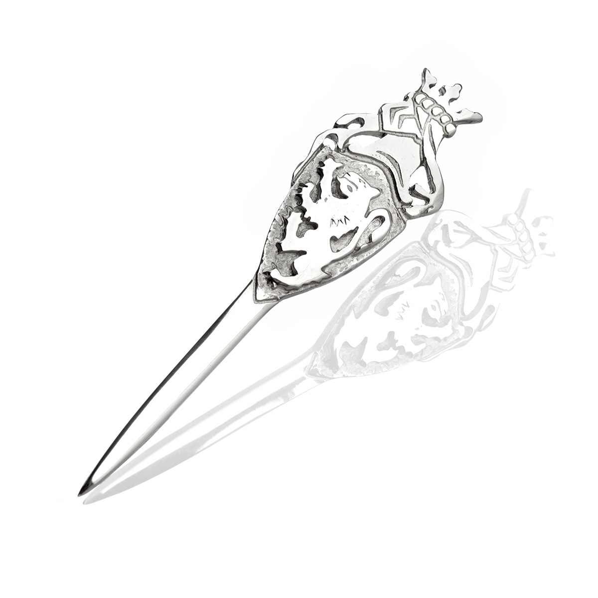 keltisch-schottisch-kilt-kiltpin-006 Lion Rampant Highland Kilt Pin aus Schottland - Schwert & schottischer Löwe