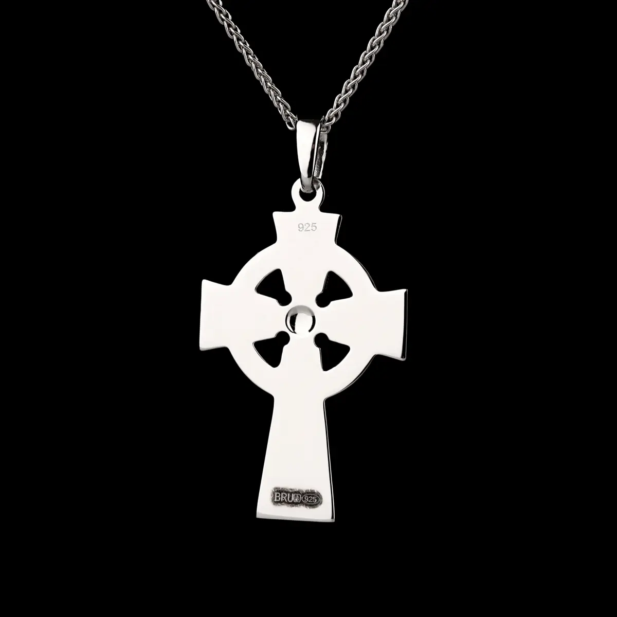 Celtic Warrior Cross - keltisches Kreuz Anhänger & Kette aus Irland