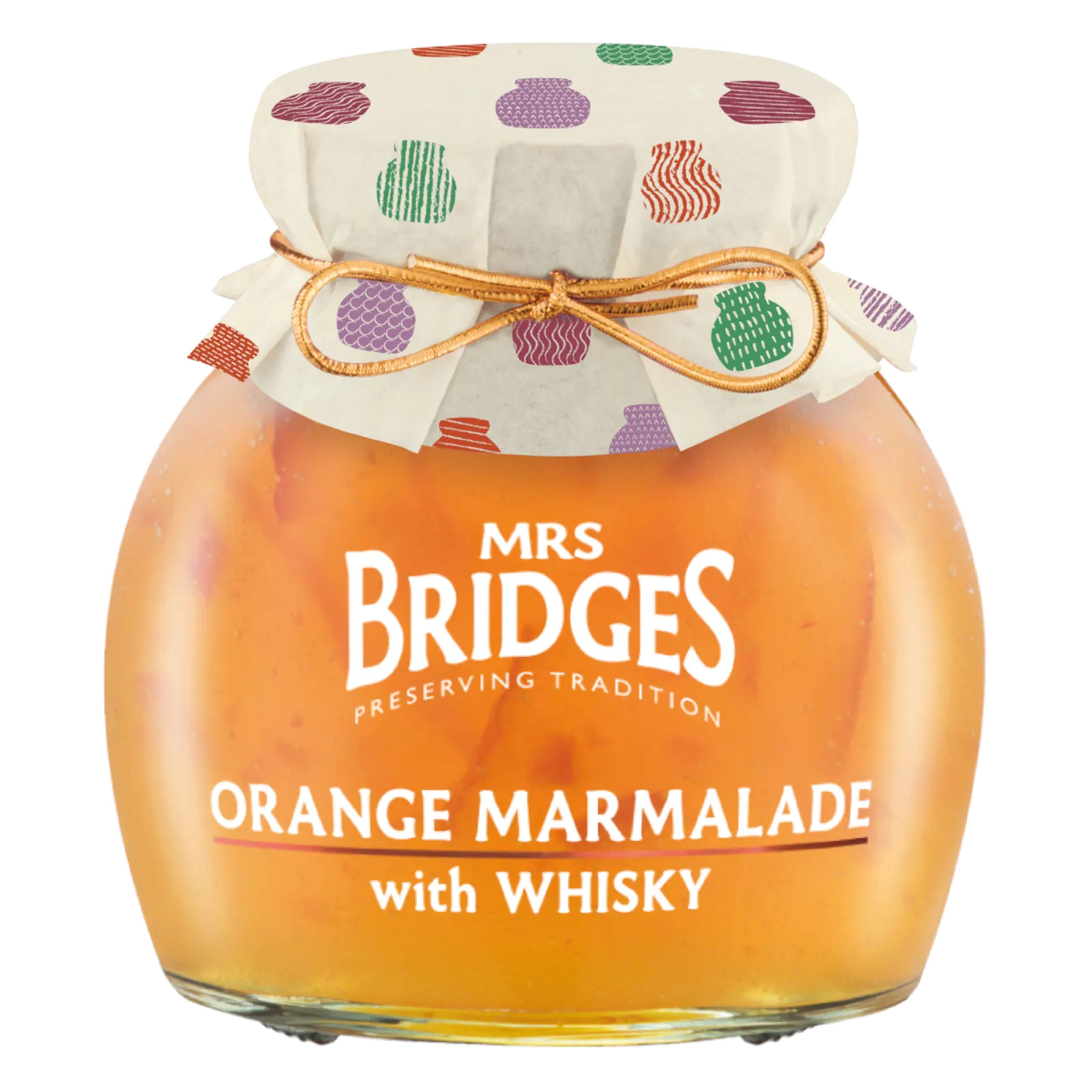 Mrs Bridges Orange Marmalade with Whisky – Orangenmarmelade mit feinem Whisky