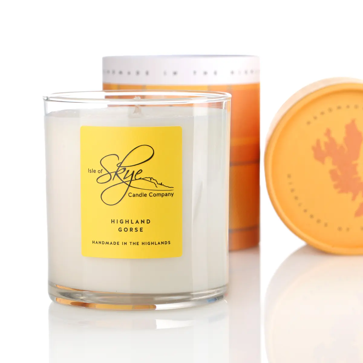 Isle of Skye Candles Duftkerze XL - Highland Gorse - Frischer Frühlingsduft aus Schottland 