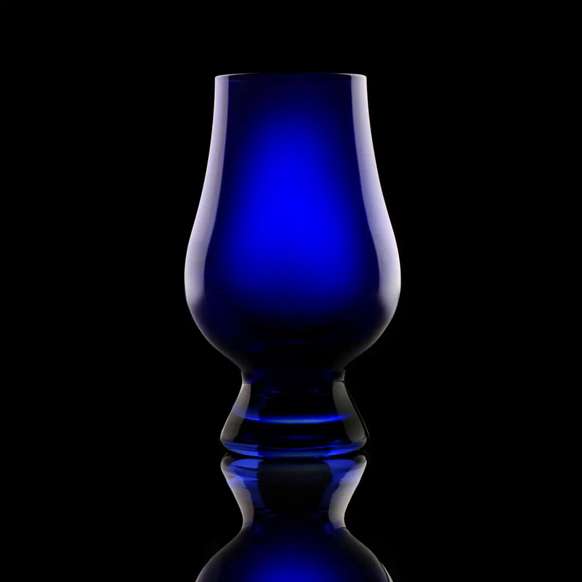 Coloured Glencairn Glas - Blau - für Blind Whisky Tasting