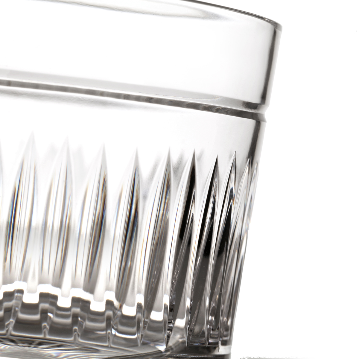 whisky-glas-tumbler-kristall-art-deco-005 Art Deco - 2 x Whisky Tumbler - Handgefertigt aus Kristallglas