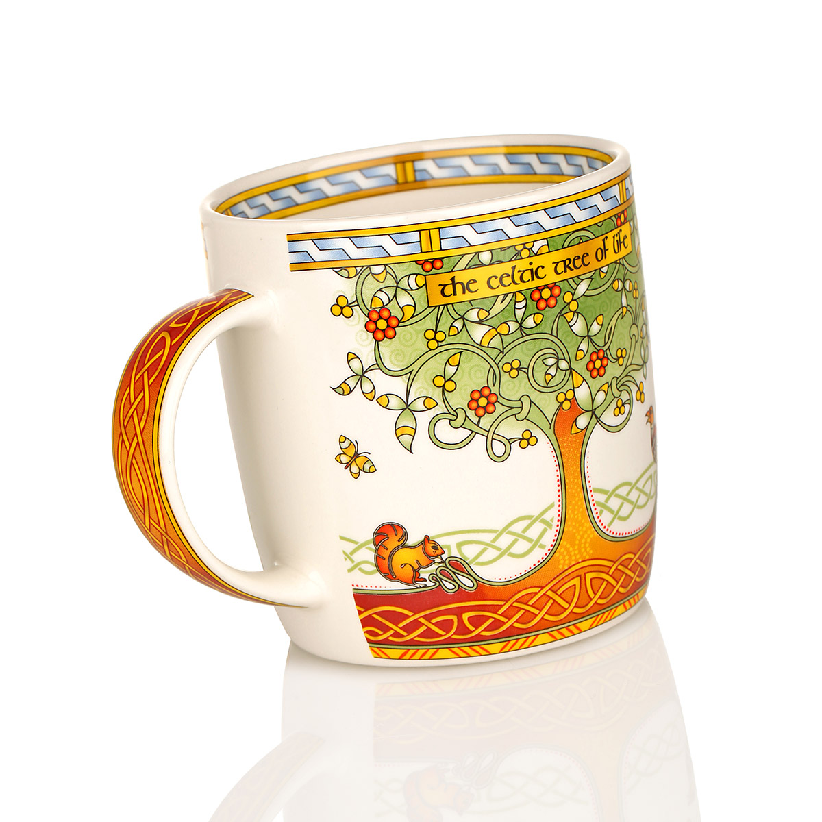 Celtic Tree of Life Mug - Keltischer Lebensbaum Kaffeebecher aus Irland