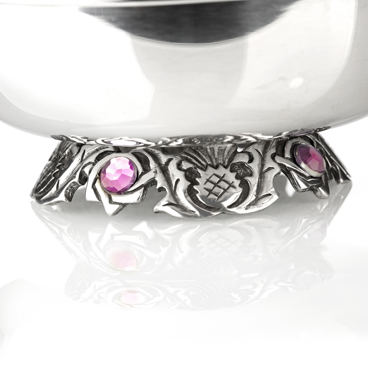 quaich-keltisch-highland-distel-schottland-003xMIEXeoIcCJIk Thistle Highland Whisky Quaich - schottische Disteln & Kristall - handgefertigt