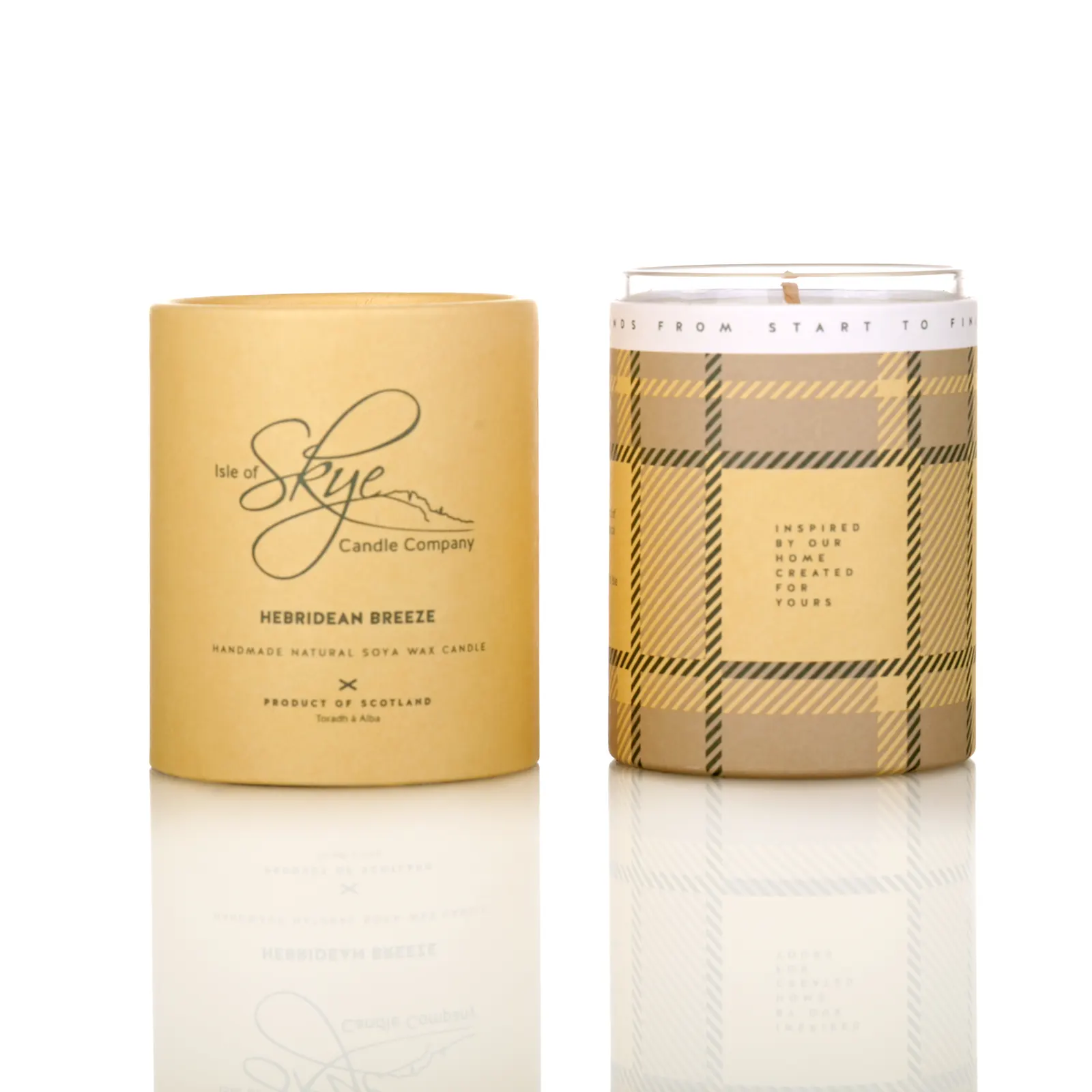 Isle of Skye Candles Duftkerze - Hebridean Breeze - Frischer, maritimer Duft der schottischen Inseln