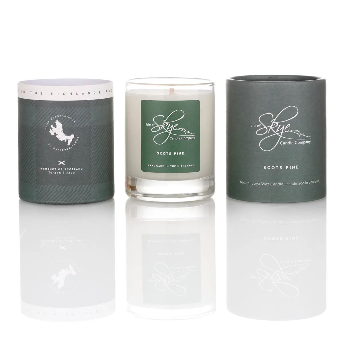 Isle of Skye Candles Duftkerze - Scots Pine - Frischer Pinienduft aus Schottland