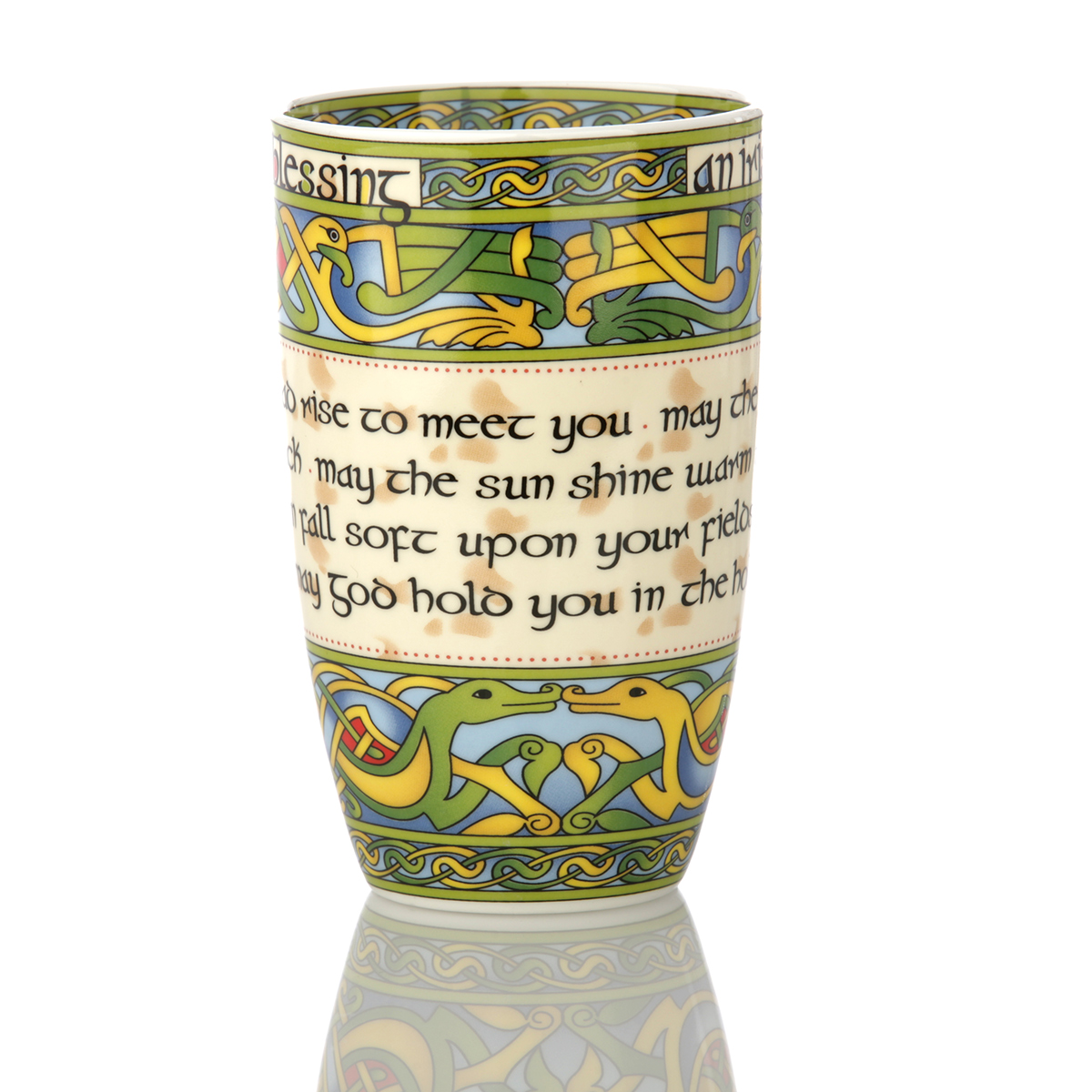 Irish Blessing Mug - Keltischer Kaffeebecher mit dem berühmten irischen Segen