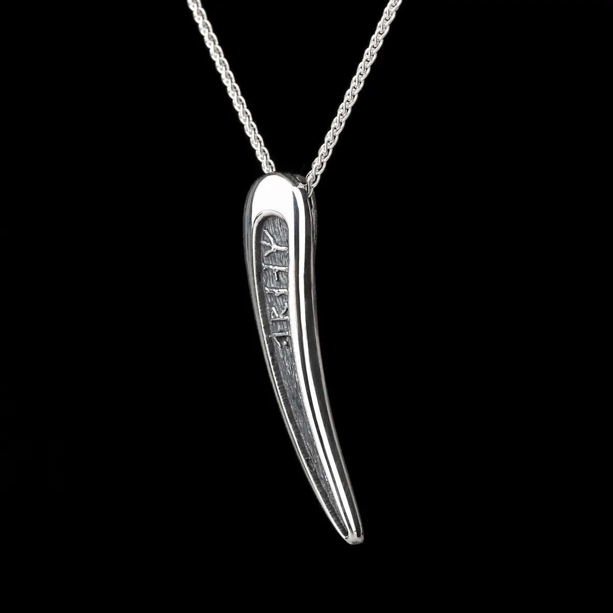 Orkney Runes - Anhänger aus Sterlingsilber mit Runenschrift