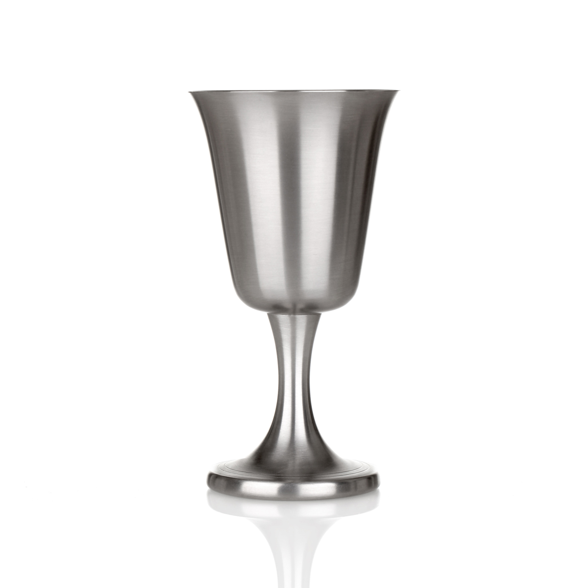weinkelch-zinnkelch-mittelalter-england-antik-silber-001 Bell Goblet - Mittelalterlicher Weißwein Kelch aus England - Antikes Finish