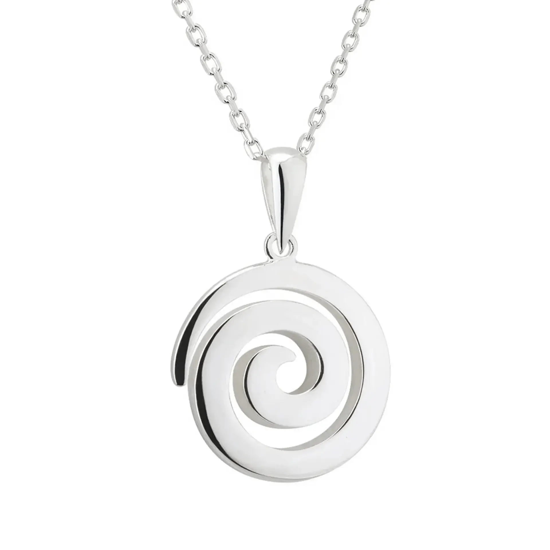 Celtic Spirals - Handgefertigter keltischer Anhänger aus Irland