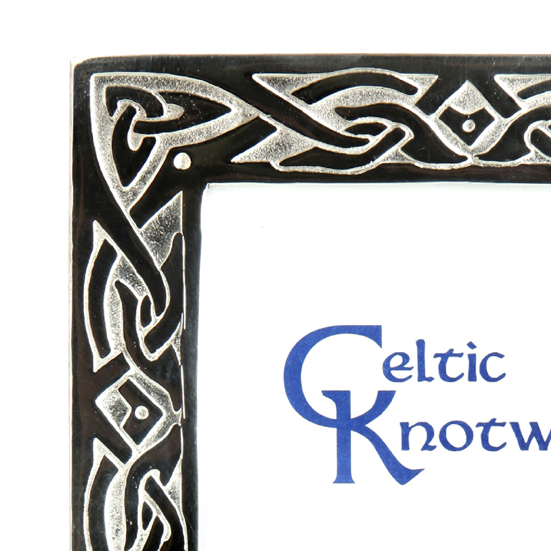 Celtic Knotwork - keltischer Bilderrahmen aus Schottland - 4x6" (ca. 10x15 cm)