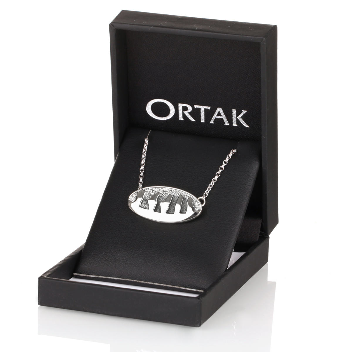 Ring Of Brodgar Kette - Handgefertigt auf den Orkney Inseln aus Sterling Silber
