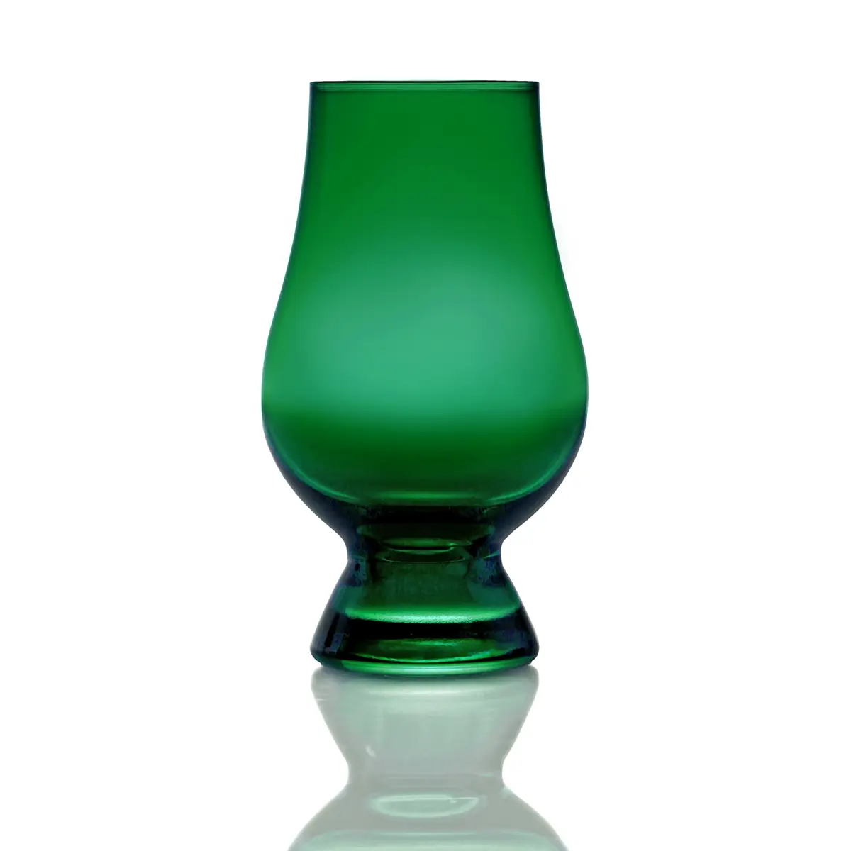 Coloured Glencairn Glas - Grün - für Blind Whisky Tasting
