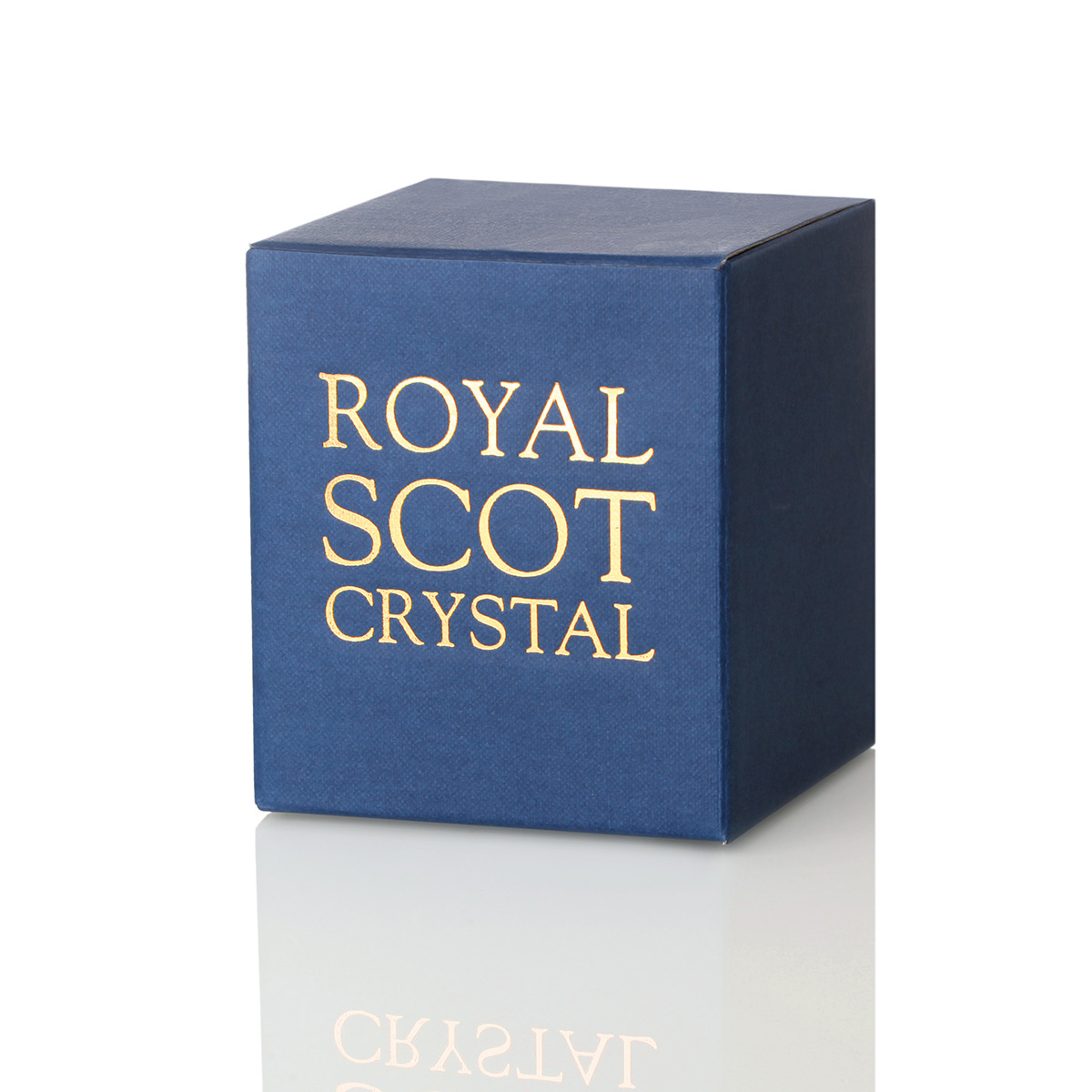 Saltire Of Scotland - Handgefertigter Whisky Tumbler aus Kristallglas mit Gravur