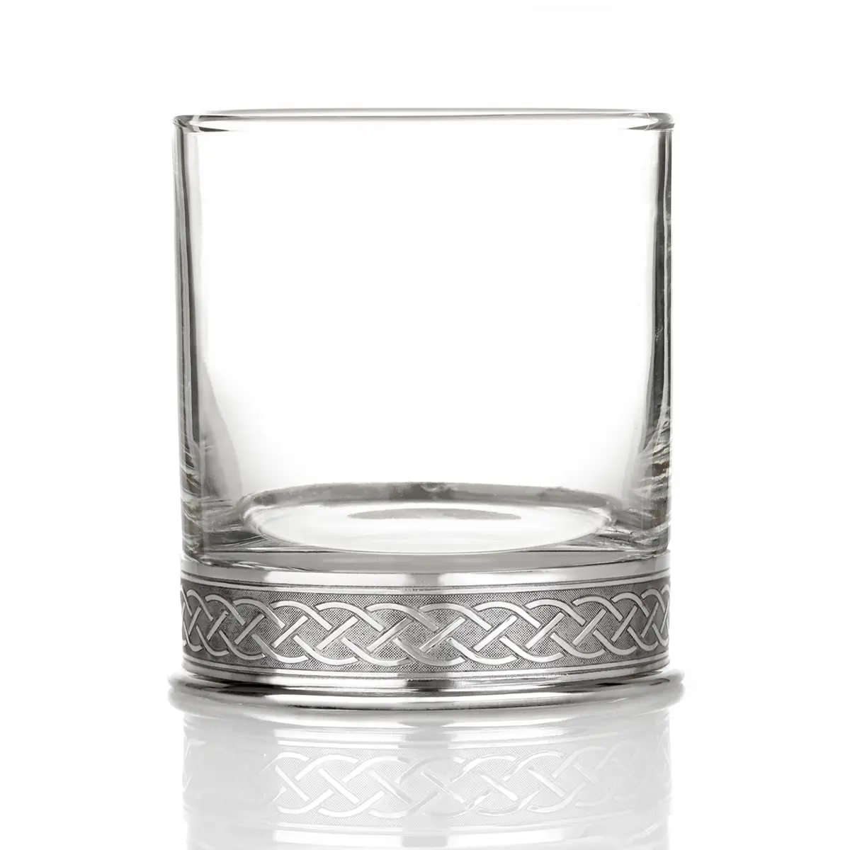 whisky-glas-tumbler-zinn-celtic-keltisch-001 Celtic Whisky Tumbler - Handgefertigtes Whiskyglas mit keltischen Ornamenten